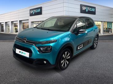 SPOTICAR Citroën C3 3 1.5 Bluehdi 100 S&s Man6 Shine Occasions - Citadine Diesel Bleu - Drogenbos - 1200383842_1