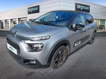SPOTICAR Citroën C3 3 1.2 Puretech 110 S&s Eat6 Shine Occasions - Citadine Essence Grijs - Wilrijk - 1200395660_1