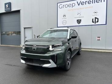 SPOTICAR Citroën C3 Aircross Max Hybrid 145pk Automaat *0km* Tweedehands - Suv Benzine Vert - Geel - 100367667_1