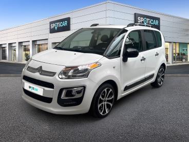 SPOTICAR Citroën C3 Picasso 1 1.6 Bluehdi 100 Man Exclusive Occasions - Monospace Diesel Blanc - Drogenbos - 1200383845_1
