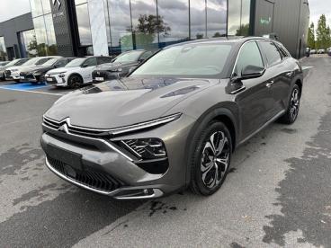 SPOTICAR Citroën C5 X 1.6 Hybrid 224pk Shine Pack Occasions - Berline Hybride Rechargeable Gris - Geel - 100363411_1