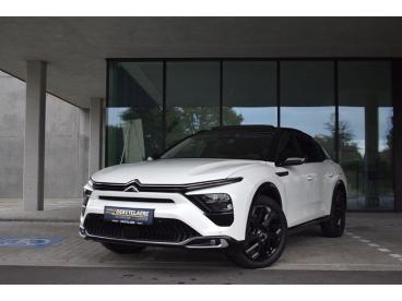 SPOTICAR Citroën C5 X 1.6 Hybrid E-eat8 *navipro*camera*leder*opendak*fu Occasions - Berline Hybride Rechargeable Blanc - Loppem - 400363891_1