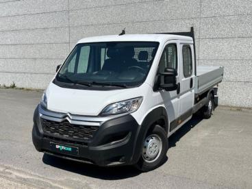 SPOTICAR Citroën Jumper L4 Dubbele Cabine *7pl*open Laadbak* 165 Pk Occasions - Utilitaire Diesel Blanc - Oostende - 1200366068_1