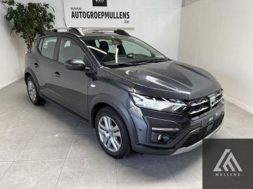 SPOTICAR Dacia Sandero Tce Stepway Ecog + Lpg 1ste Eigenaar Met Onderhoud Occasions - Suv Gpl Gris - Halen - 1200379035_1