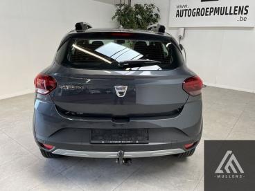 SPOTICAR Dacia Sandero Tce Stepway Ecog + Lpg 1ste Eigenaar Met Onderhoud Occasions - Suv Gpl Gris - Halen - 1200379035_4