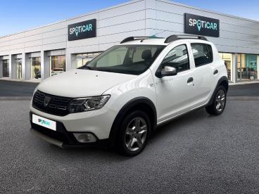 SPOTICAR Dacia Sandero 2 0.9 Tce 90 Stepway Plus Occasions - Suv Essence Blanc - Drogenbos - 1200383161_1
