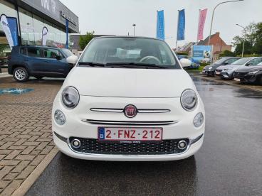 SPOTICAR Fiat 500 1.0 Mild Hybrid Dolcevita Light * Pano Dak * Carpl Occasions - Citadine Essence Blanc - Ieper - 400348313_4