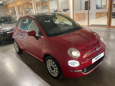 SPOTICAR Fiat 500 2 1.0 Hybrid 70 Dolcevita Tweedehands - Citadine Benzine Rood - Wijnegem - 1200365617_3