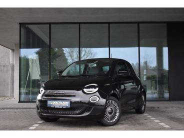 SPOTICAR Fiat 500 42 Kw - 117pk *black*navi*camera*dodehoek*elairco Occasions - Citadine Electrique Noir - Loppem - 400366919_1