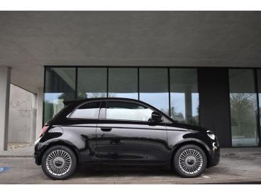 SPOTICAR Fiat 500 42 Kw - 117pk *black*navi*camera*dodehoek*elairco Occasions - Citadine Electrique Noir - Loppem - 400366919_3
