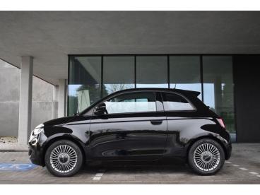 SPOTICAR Fiat 500 42 Kw - 117pk *black*navi*camera*dodehoek*elairco Occasions - Citadine Electrique Noir - Loppem - 400366919_4