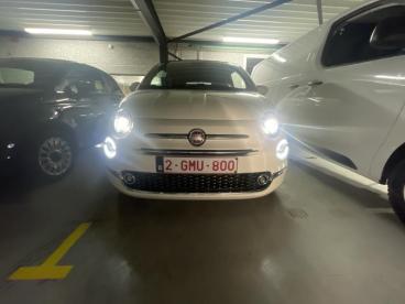 SPOTICAR Fiat 500 C Dolcevita 1.0 Hybrid 70 Tweedehands - Citadine Hybrid White - Gent - 1200367250_2
