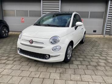 SPOTICAR Fiat 500 1.0 Hybrid Lounge Occasions - Citadine Hybride White - Drongen - 1200370016_1