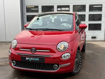 SPOTICAR Fiat 500 2 1.2 8v 69hp Lounge Tweedehands - Citadine Benzine Rouge - Strombeek-bever - 1200372976_1