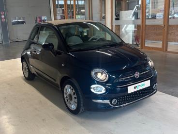 SPOTICAR Fiat 500 C 2 1.0 Hybrid 70 Lounge Occasions - Citadine Essence Blauw - Wijnegem - 1200373865_3