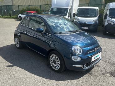 SPOTICAR Fiat 500 2 1.0 Hybrid 70 Dolcevita Occasions - Citadine Essence Bleu - Bruxelles (schaerbeek ) - 1200374566_3