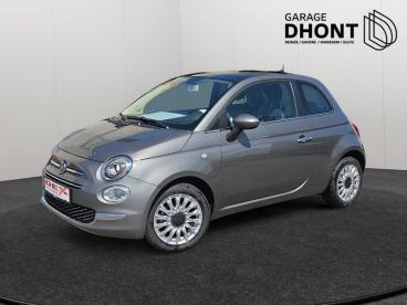 SPOTICAR Fiat 500 Dolcevita - 1.0 Mhev - Manueel - 70pk Occasions - Citadine Hybride Gris - Deinze - 1200375284_1