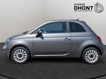 SPOTICAR Fiat 500 Dolcevita - 1.0 Mhev - Manueel - 70pk Occasions - Citadine Hybride Gris - Deinze - 1200375284_3