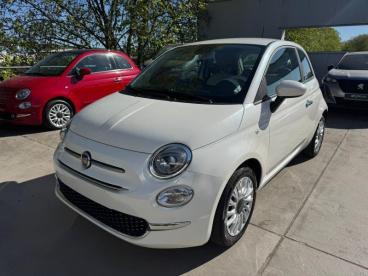 SPOTICAR Fiat 500 Lounge Tweedehands - Citadine Hybrid White - Herstal - 1200375302_1
