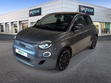 SPOTICAR Fiat 500 3 500e 42 Kwh La Prima Occasions - Citadine Electrique Grijs - Wijnegem - 1200375609_1