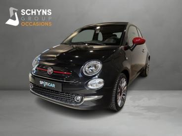 SPOTICAR Fiat 500 Red Toit Ouvrant Occasions - Citadine Hybride Rechargeable Black - Huy - 1200376877_1