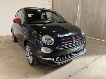 SPOTICAR Fiat 500 Red Toit Ouvrant Occasions - Citadine Hybride Rechargeable Black - Huy - 1200376877_3