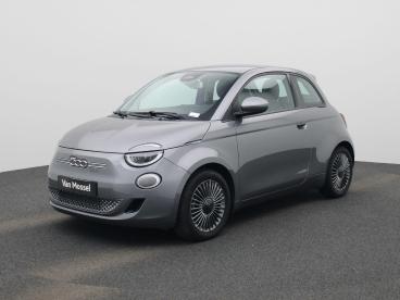 SPOTICAR Fiat 500 E 42 Kwh Icon Navi | Sensoren | Zetelverwarming Tweedehands - Citadine Elektrisch Grijs - Bree - 1200382699_1