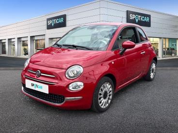 SPOTICAR Fiat 500 2 1.0 Hybrid 70 Lounge Occasions - Citadine Essence Rood - Wijnegem - 1200384008_1
