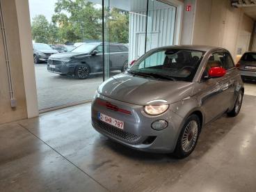 SPOTICAR Fiat 500 3 500e 24 Kwh (red) Tweedehands - Citadine Elektrisch Grijs - Wijnegem - 1200390662_2