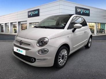 SPOTICAR Fiat 500 2 1.2 8v 69hp Lounge Tweedehands - Citadine Benzine Blanc - Drogenbos - 1200395746_1