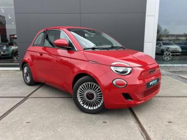 SPOTICAR Fiat 500 E Red 95pk Occasions - Citadine Electrique Red - Turnhout - 1200372821_3
