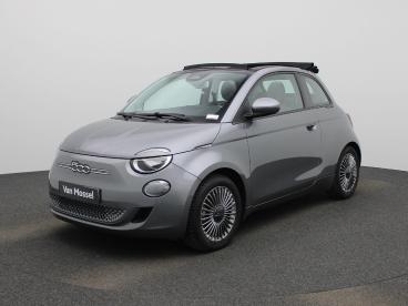 SPOTICAR Fiat 500 E 42 Kwh Icon Occasions - Citadine Electrique Grijs - Aarschot - 1200373855_1
