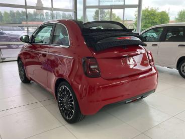 SPOTICAR Fiat 500 E La Prima | Full Option | Electric 42 Kwh | Garanti Occasions - Citadine Electrique Rood - Koksijde - Wulpen - 1200377303_4