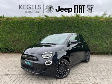 SPOTICAR Fiat 500 E La Prima 118pk Tweedehands - Citadine Elektrisch Black - Turnhout - 1200379213_1