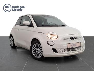 SPOTICAR Fiat 500 E Icon 42kwh Batterij *carplay*dab*klimaatregeling*c Occasions - Citadine Electrique White - Roeselare - 1200379705_1