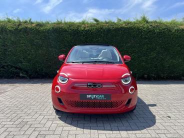 SPOTICAR Fiat 500 E Cabrio La Prima Tweedehands - Citadine Elektrisch Red - Turnhout - 1200390725_2