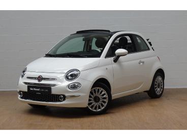 SPOTICAR Fiat 500 C 500c Dolcevita 1.0 Hybrid Tweedehands - Citadine Hybrid Wit - Antwerpen - 1200360025_1