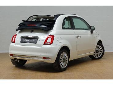 SPOTICAR Fiat 500 C 500c Dolcevita 1.0 Hybrid Tweedehands - Citadine Hybrid Wit - Antwerpen - 1200360025_3