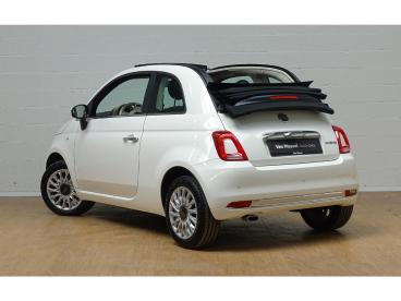 SPOTICAR Fiat 500 C 500c Dolcevita 1.0 Hybrid Tweedehands - Citadine Hybrid Wit - Antwerpen - 1200360025_4