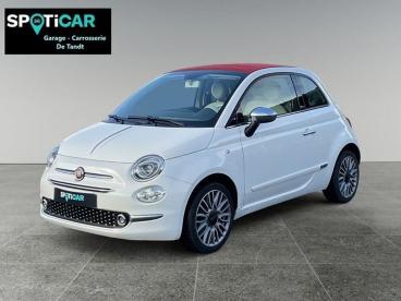 SPOTICAR Fiat 500 C 500c 500 Cabrio !! 1.2 Benzine 70 Pk Occasions - Citadine Essence Blanc - Erpe-mere - 400363720_1