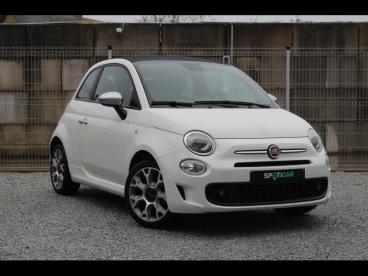 SPOTICAR Fiat 500 C 500c Abrio.nav.opendak Tweedehands - Citadine Benzine White - Zedelgem - 1200365594_3