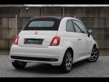 SPOTICAR Fiat 500 C 500c Abrio.nav.opendak Tweedehands - Citadine Benzine White - Zedelgem - 1200365594_4