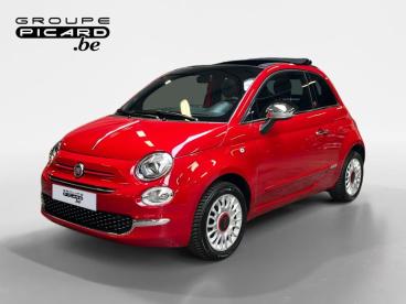 SPOTICAR Fiat 500 C 500c Red Tweedehands - Citadine Benzine Red - Arlon - 1200366505_1