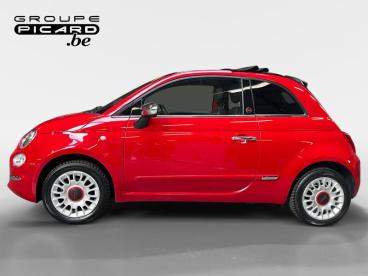 SPOTICAR Fiat 500 C 500c Red Tweedehands - Citadine Benzine Red - Arlon - 1200366505_2
