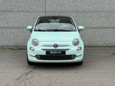 SPOTICAR Fiat 500 C 500c *ac*car Play*gps* 1.2 Benzine Automaat Occasions - Citadine Essence Vert - Oostende - 1200366596_2