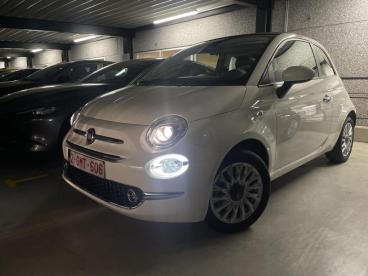 SPOTICAR Fiat 500 C 500c Dolcevita Light 1.0 Hybrid 70 Tweedehands - Citadine Hybrid White - Gent - 1200367251_1