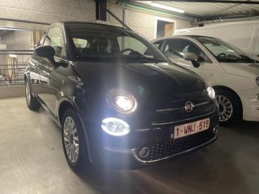 SPOTICAR Fiat 500 C 500c Dolcevita 1.0 Hybrid 70 Tweedehands - Citadine Hybrid Black - Gent - 1200367252_3