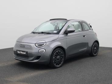 SPOTICAR Fiat 500 C 500c 500e 42 Kwh La Prima Tweedehands - Citadine Elektrisch Grijs - Bree - 1200368761_1