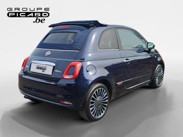 SPOTICAR Fiat 500 C 500c By Riva Mta Tweedehands - Citadine Benzine Blue - Arlon - 1200373673_5