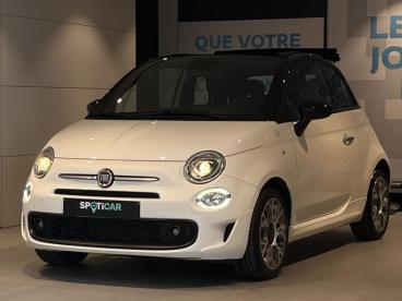 SPOTICAR Fiat 500 C 500c Google My21 Tweedehands - Citadine Benzine White - Gilly - 1200373899_1